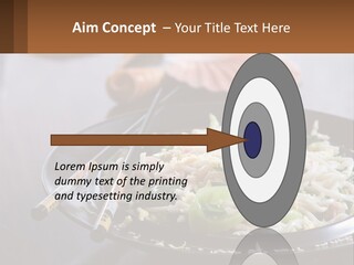 Onion Oil White PowerPoint Template