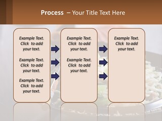 Onion Oil White PowerPoint Template