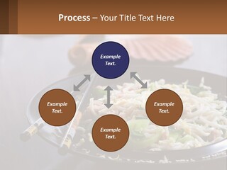 Onion Oil White PowerPoint Template
