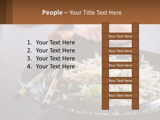 Onion Oil White PowerPoint Template