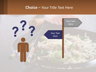 Onion Oil White PowerPoint Template