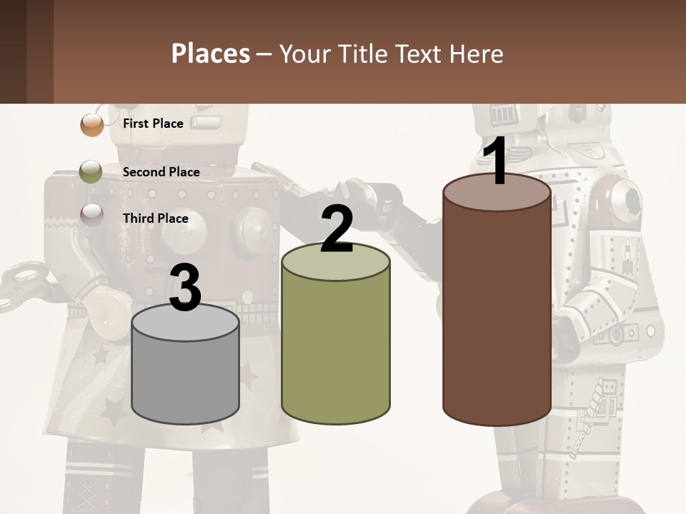 Marriage Metal Man PowerPoint Template