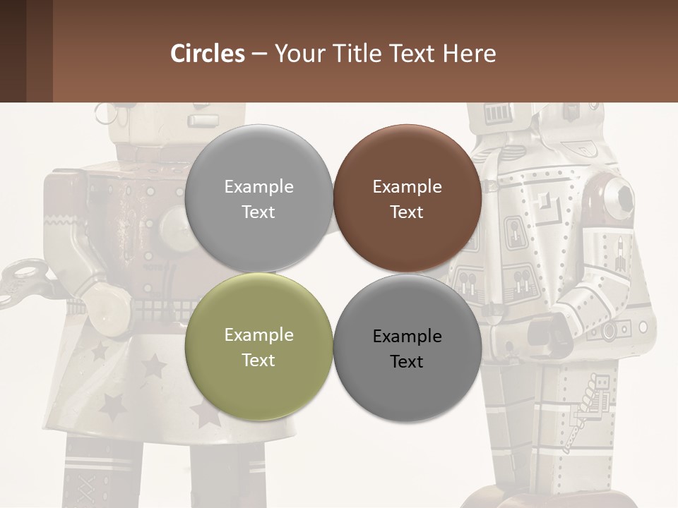 Marriage Metal Man PowerPoint Template