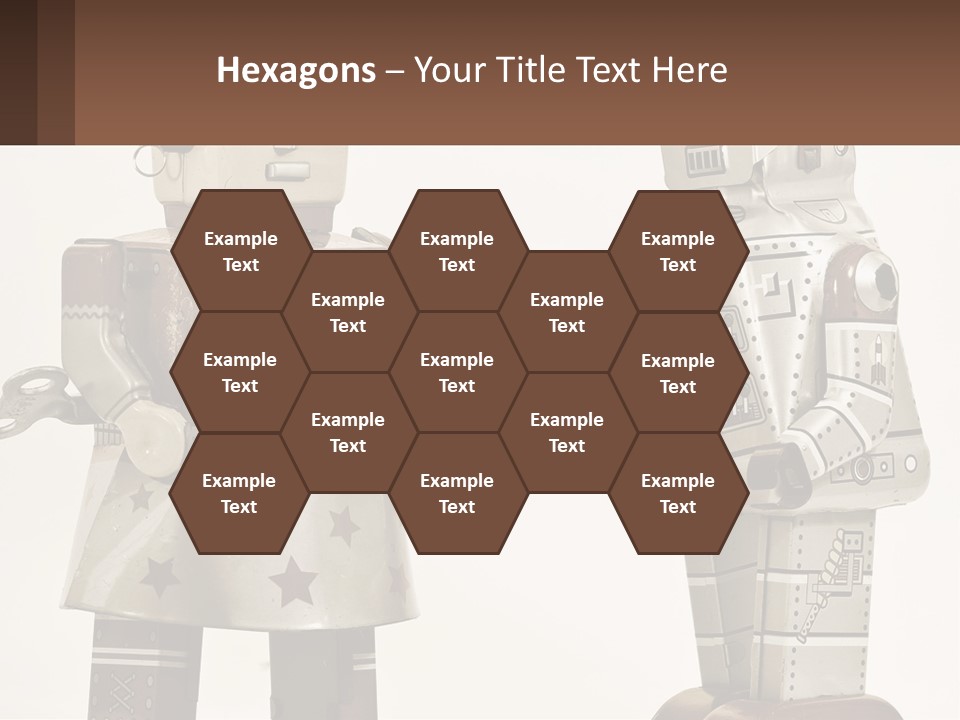 Marriage Metal Man PowerPoint Template