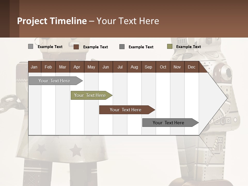 Marriage Metal Man PowerPoint Template