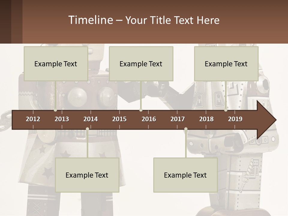 Marriage Metal Man PowerPoint Template