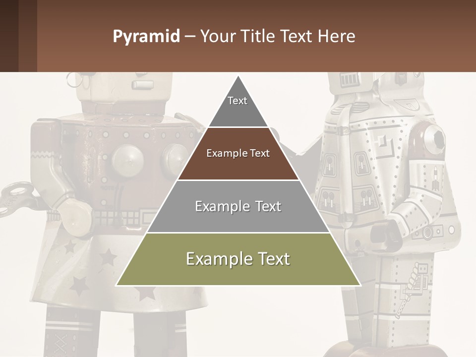 Marriage Metal Man PowerPoint Template