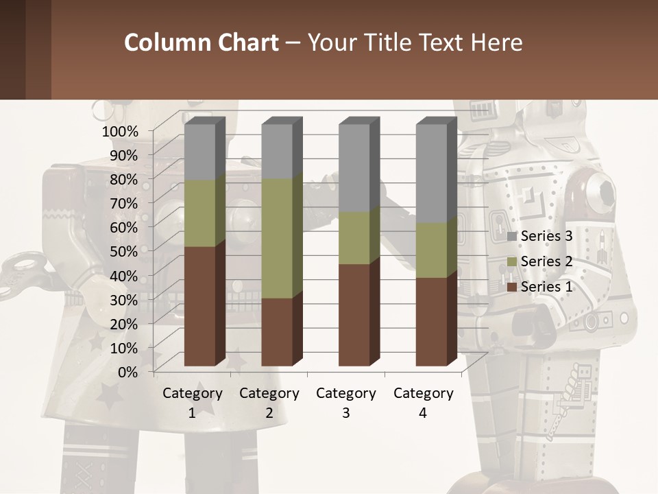 Marriage Metal Man PowerPoint Template
