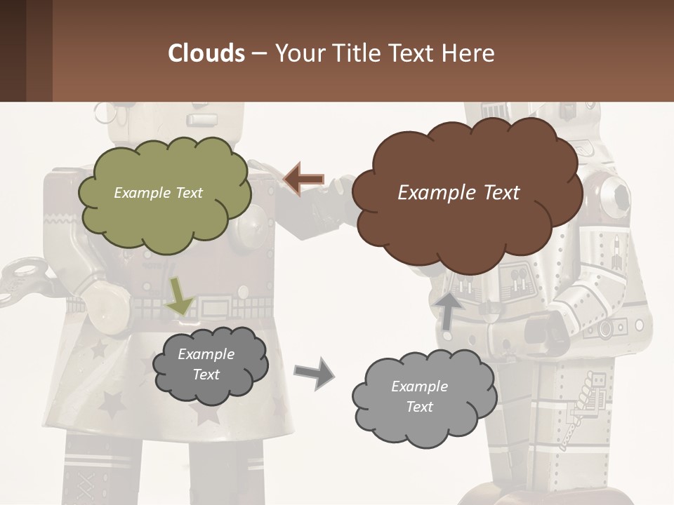 Marriage Metal Man PowerPoint Template