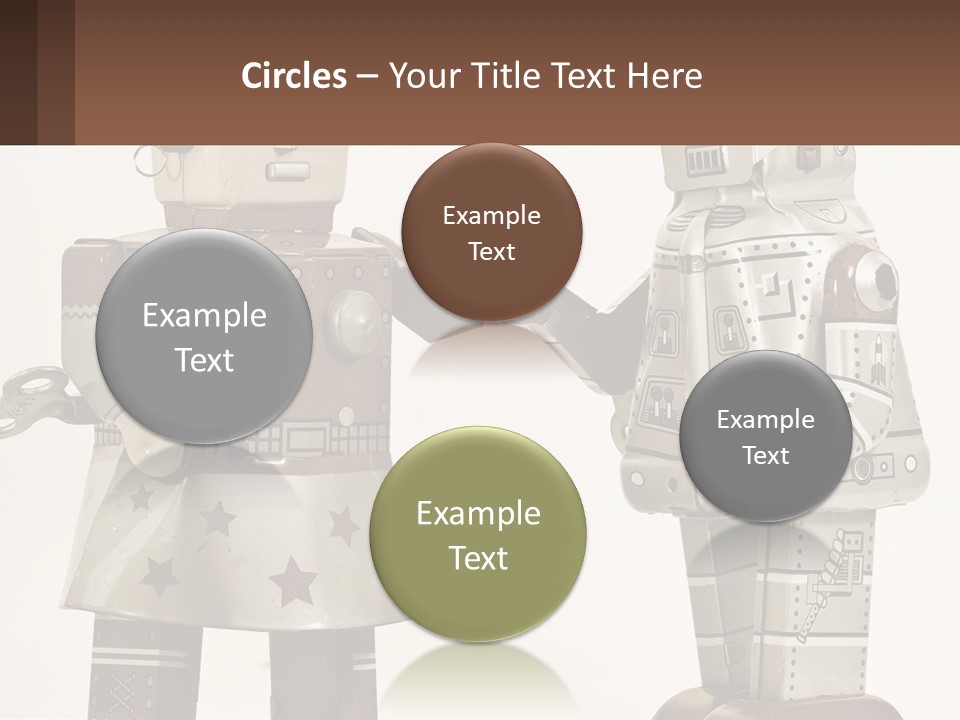 Marriage Metal Man PowerPoint Template