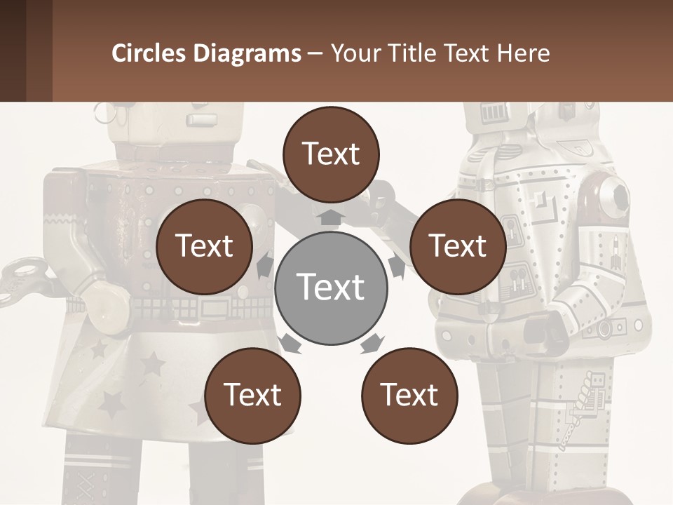 Marriage Metal Man PowerPoint Template