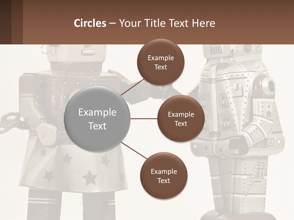 Marriage Metal Man PowerPoint Template