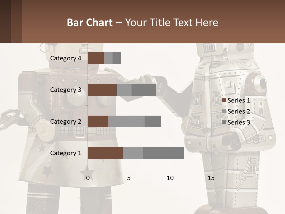 Marriage Metal Man PowerPoint Template