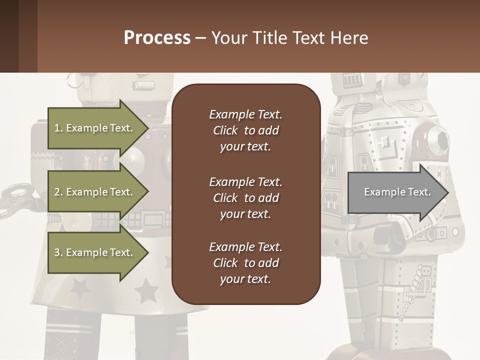 Marriage Metal Man PowerPoint Template