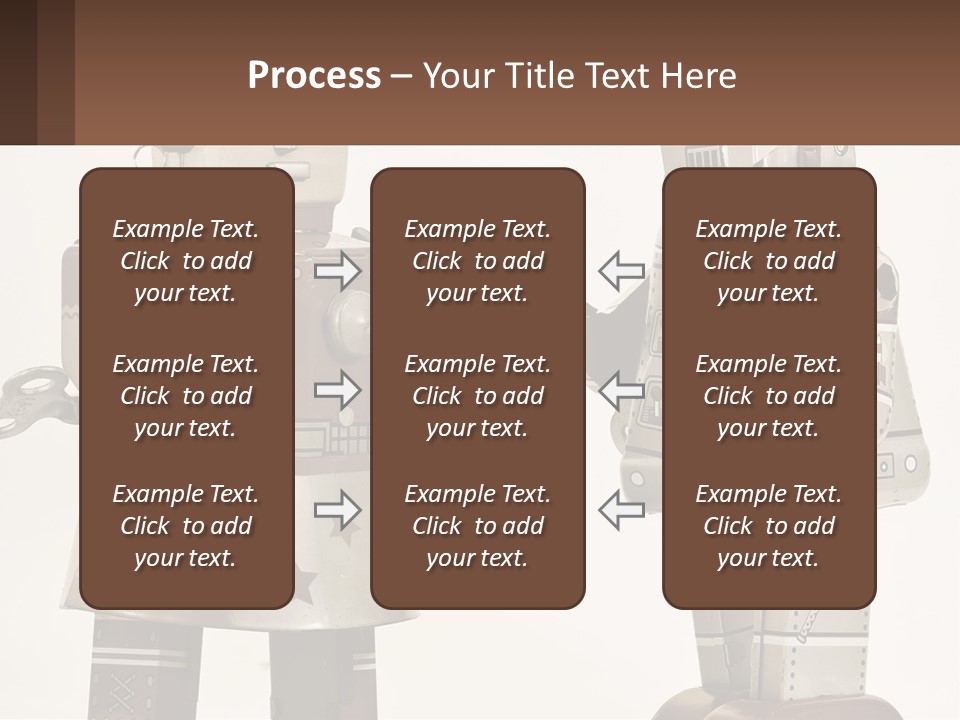 Marriage Metal Man PowerPoint Template