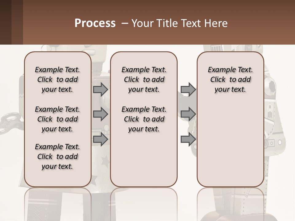 Marriage Metal Man PowerPoint Template