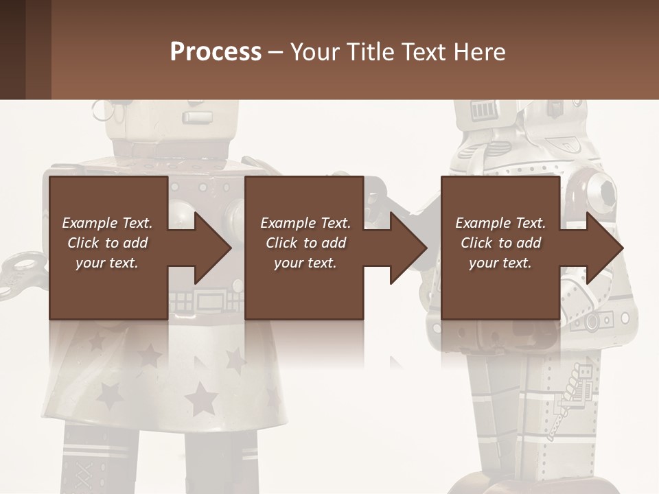 Marriage Metal Man PowerPoint Template