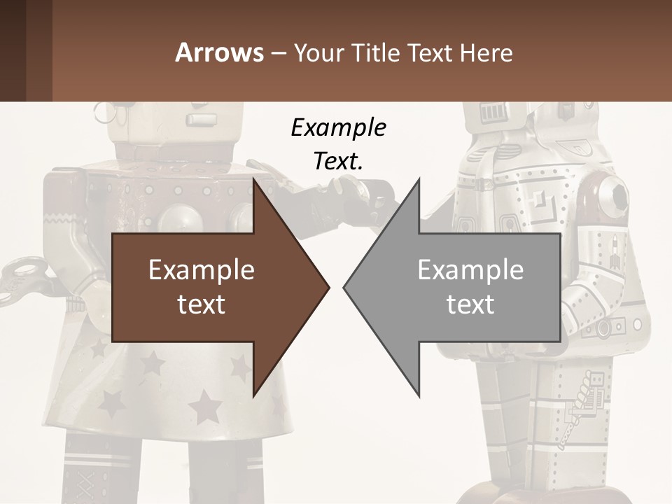 Marriage Metal Man PowerPoint Template