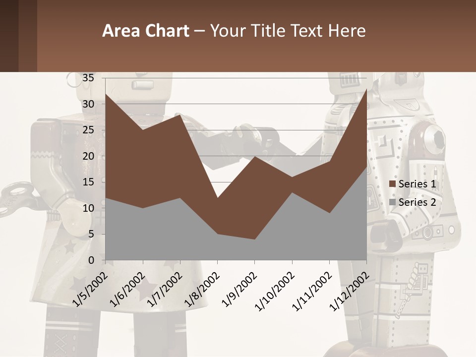 Marriage Metal Man PowerPoint Template