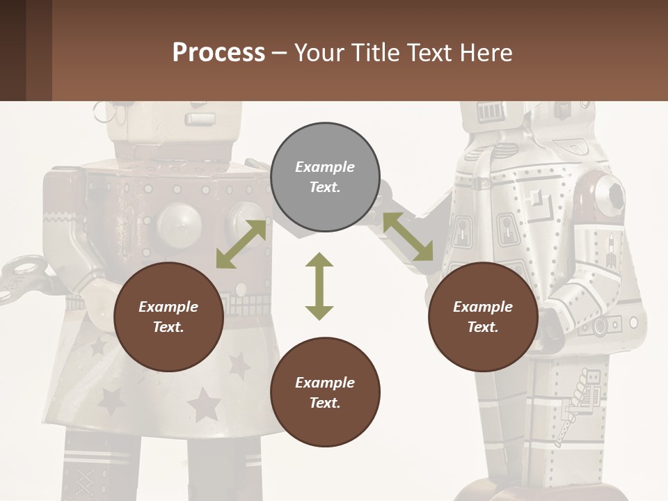 Marriage Metal Man PowerPoint Template