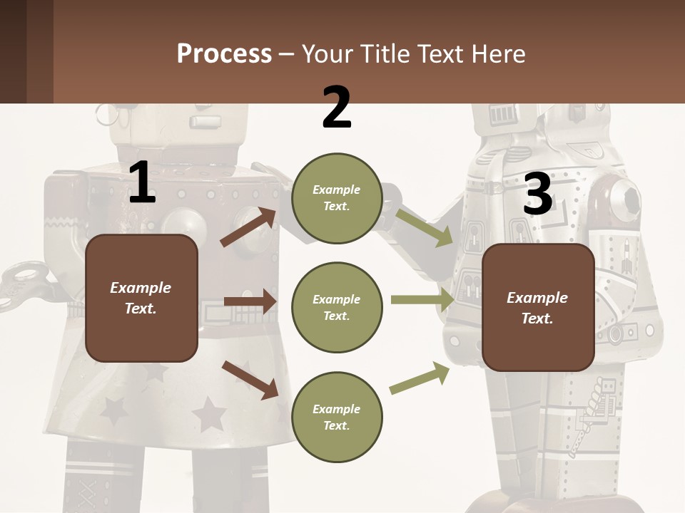 Marriage Metal Man PowerPoint Template