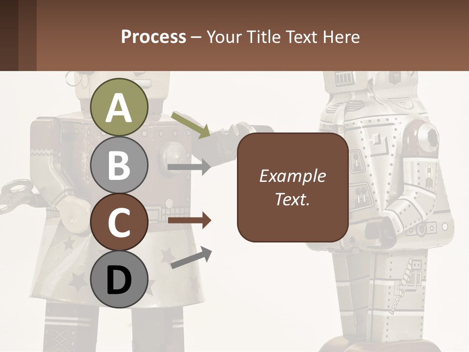 Marriage Metal Man PowerPoint Template