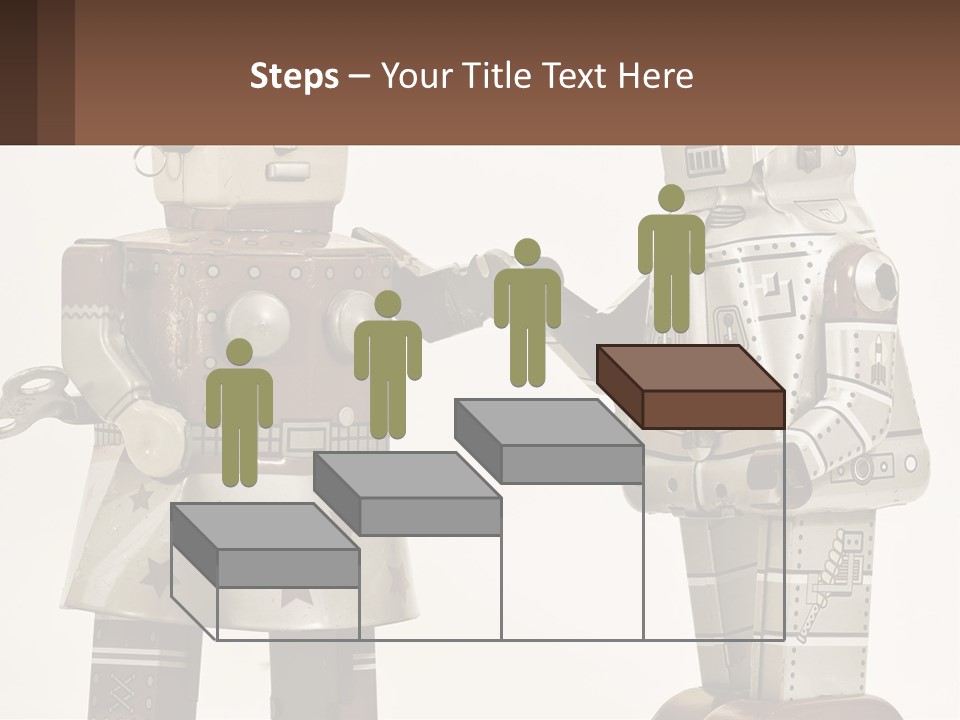 Marriage Metal Man PowerPoint Template