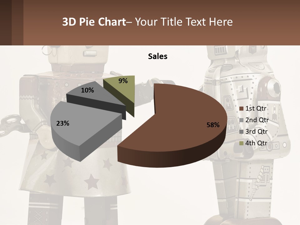 Marriage Metal Man PowerPoint Template