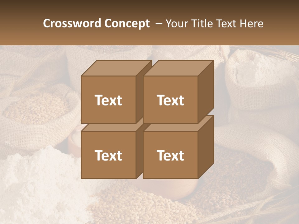 Yeast Seed Baguette PowerPoint Template