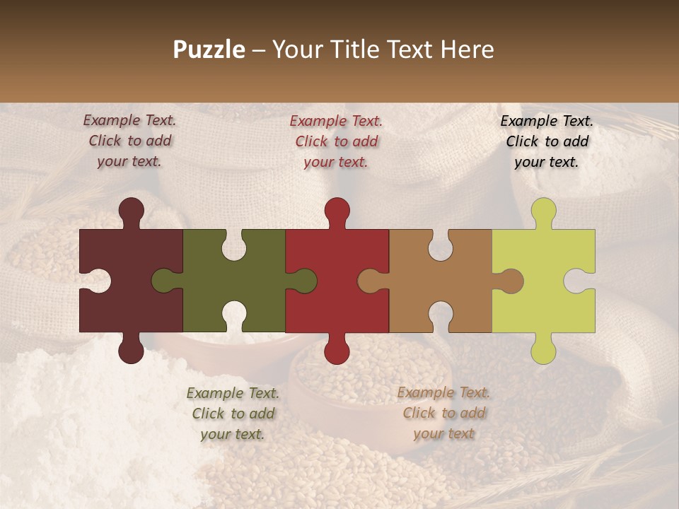 Yeast Seed Baguette PowerPoint Template