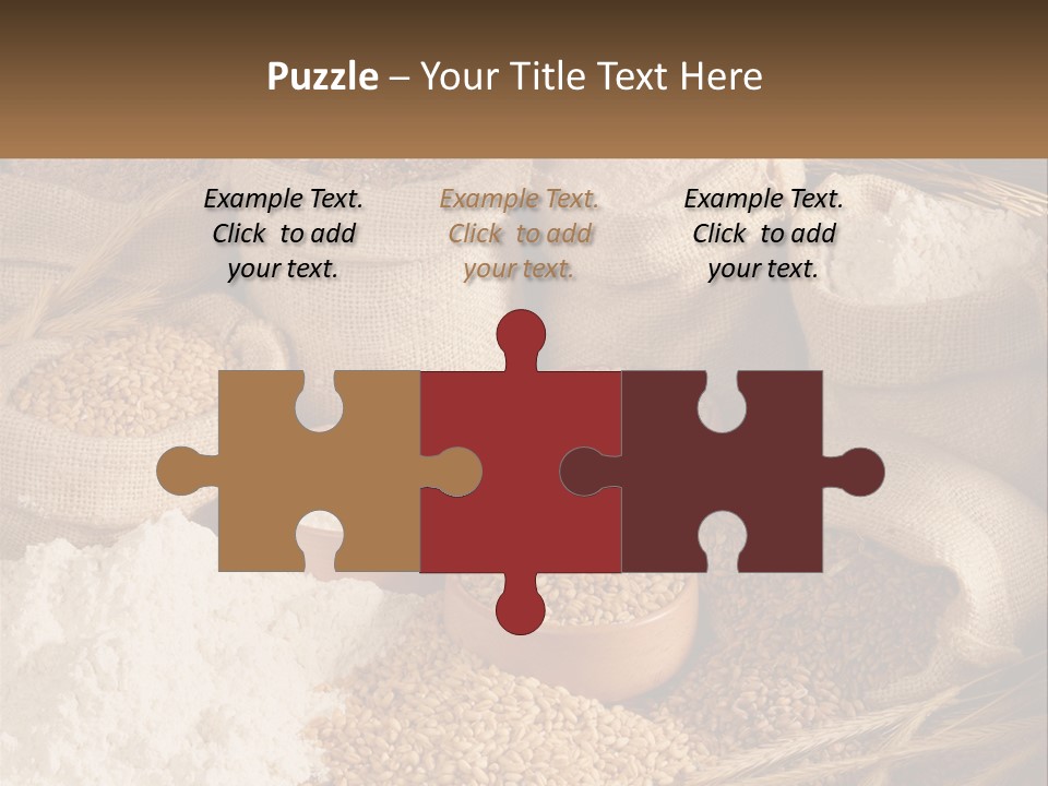 Yeast Seed Baguette PowerPoint Template