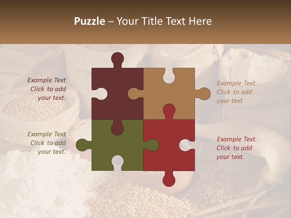 Yeast Seed Baguette PowerPoint Template