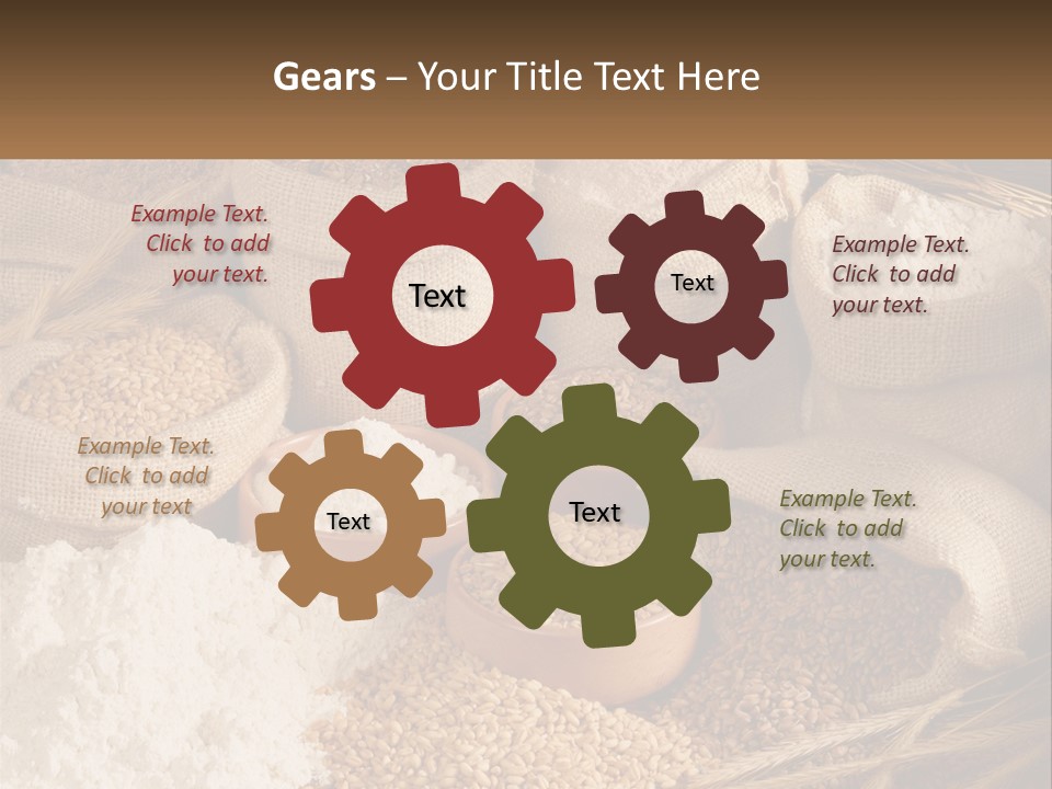 Yeast Seed Baguette PowerPoint Template