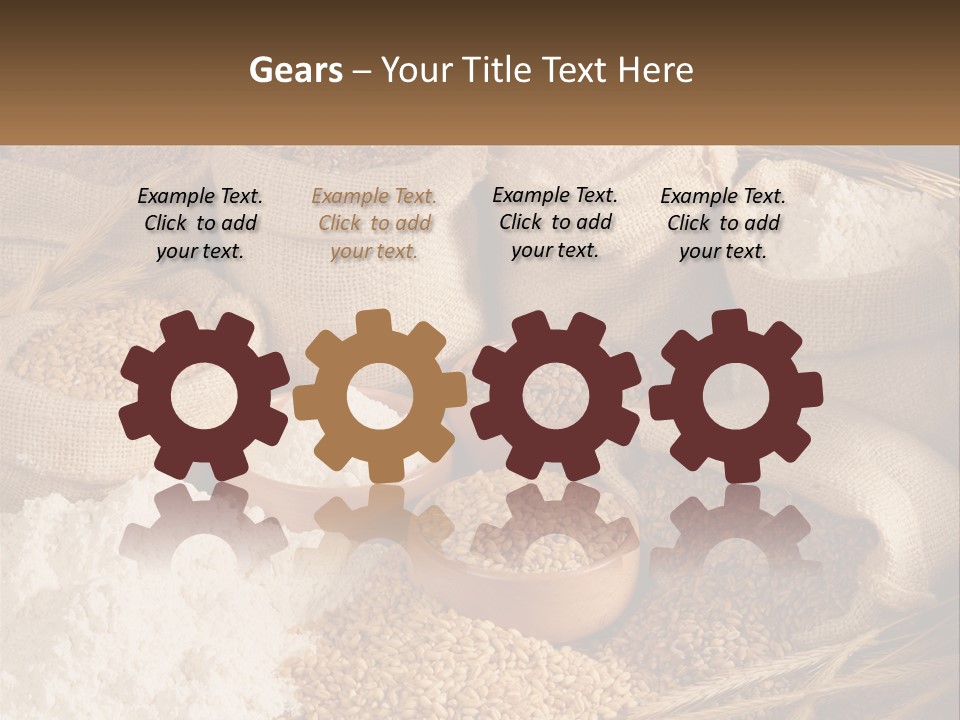 Yeast Seed Baguette PowerPoint Template