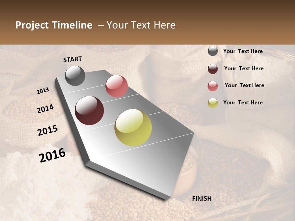 Yeast Seed Baguette PowerPoint Template