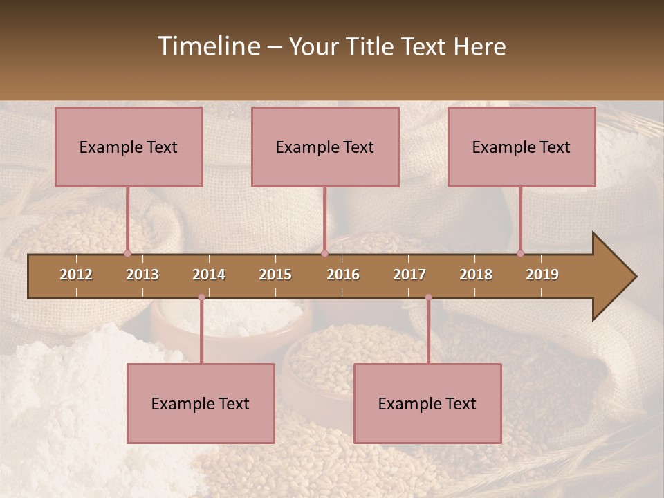 Yeast Seed Baguette PowerPoint Template