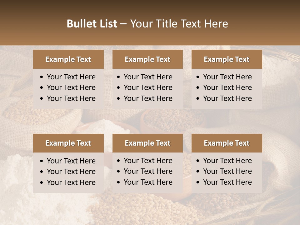 Yeast Seed Baguette PowerPoint Template