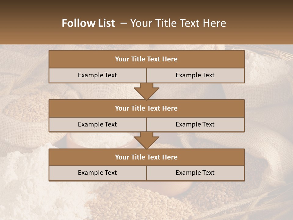 Yeast Seed Baguette PowerPoint Template