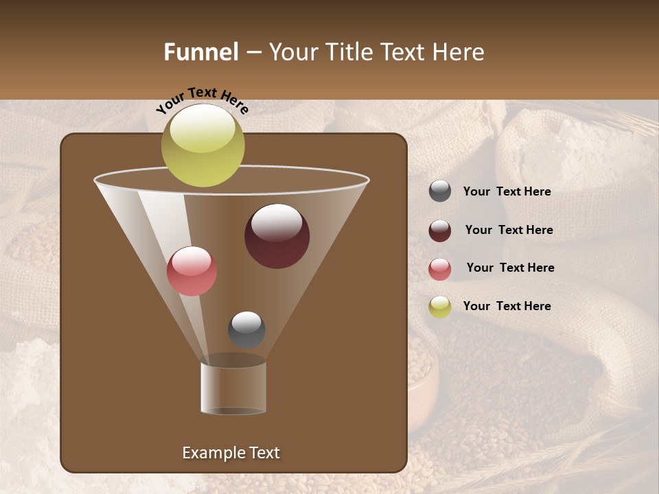 Yeast Seed Baguette PowerPoint Template