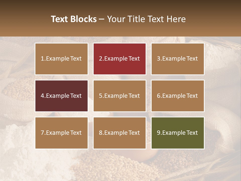 Yeast Seed Baguette PowerPoint Template