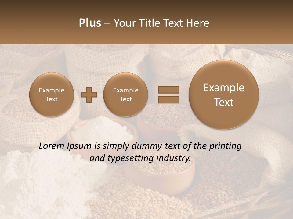 Yeast Seed Baguette PowerPoint Template