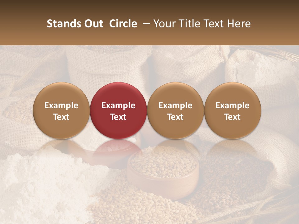 Yeast Seed Baguette PowerPoint Template