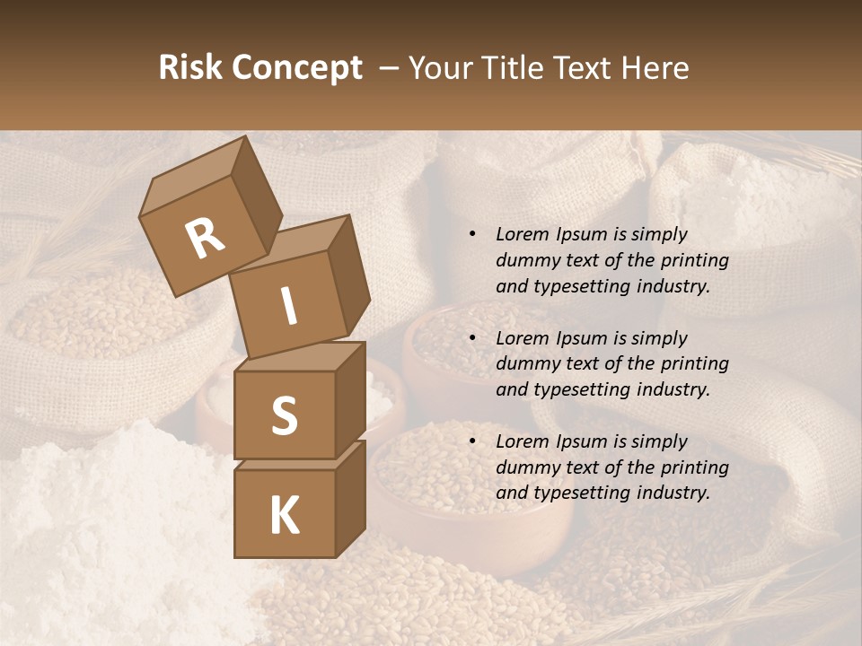 Yeast Seed Baguette PowerPoint Template