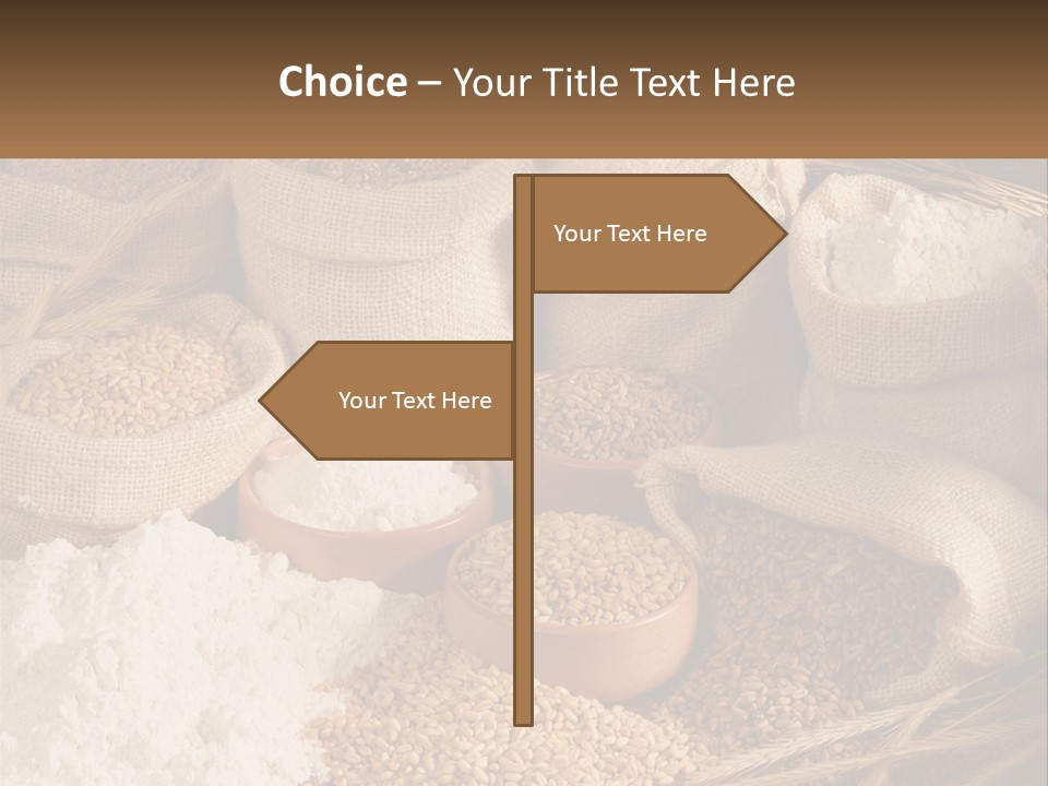 Yeast Seed Baguette PowerPoint Template