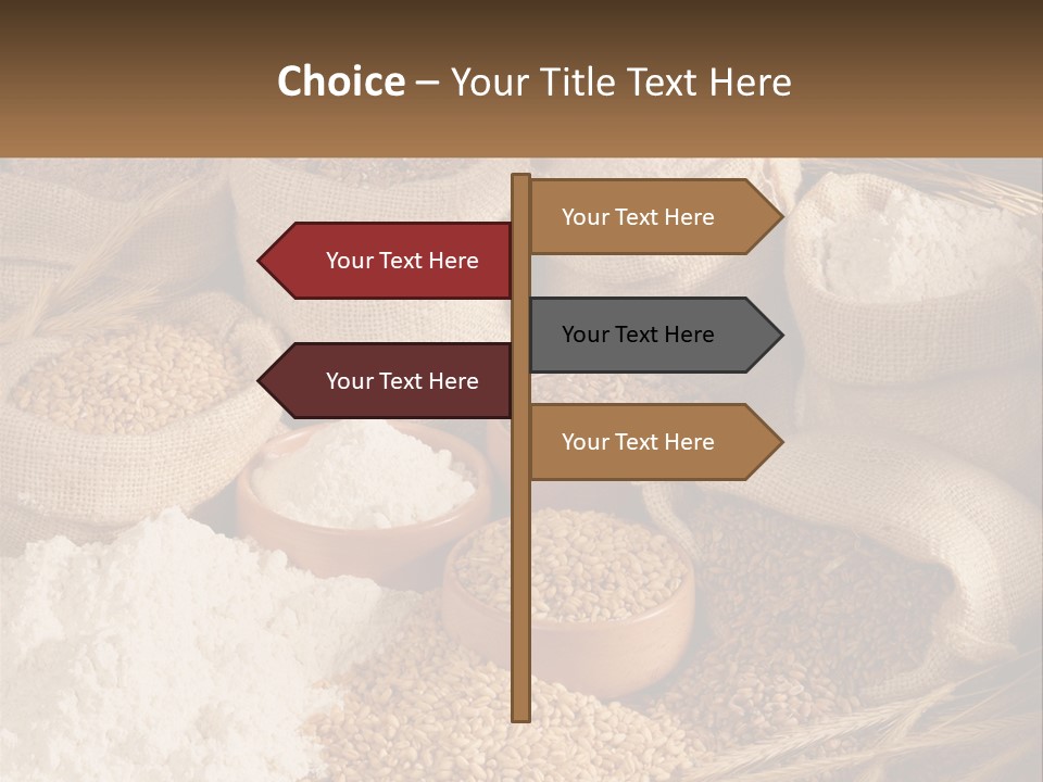 Yeast Seed Baguette PowerPoint Template
