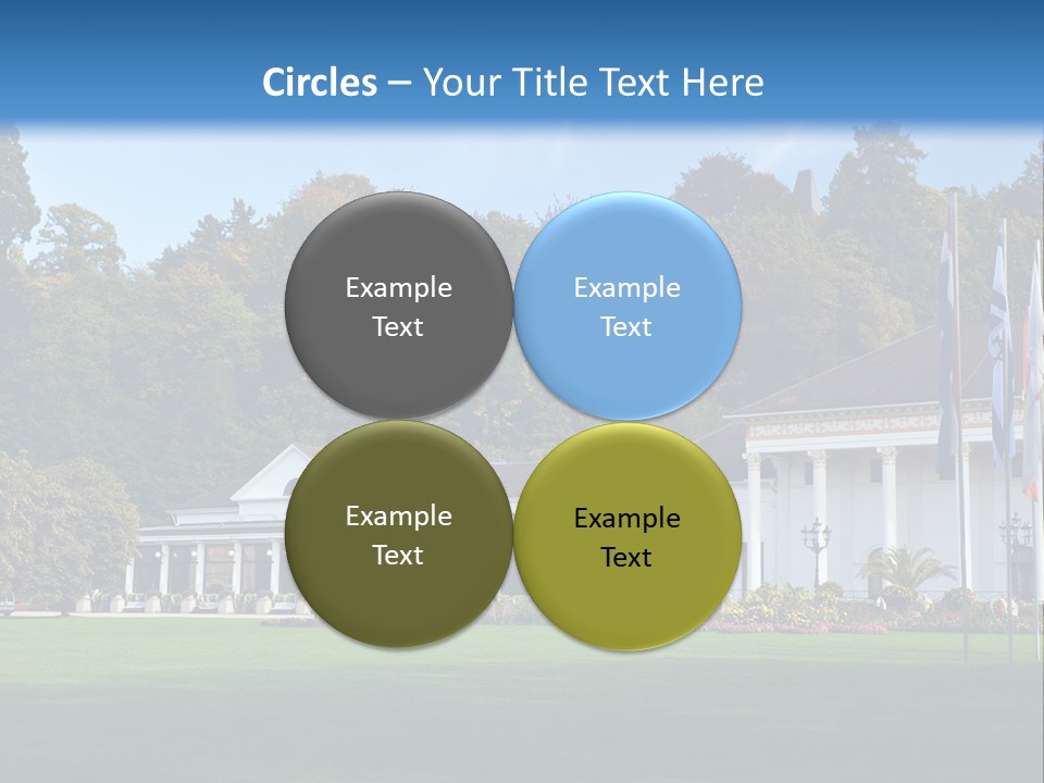 Illuminated Grass Night PowerPoint Template