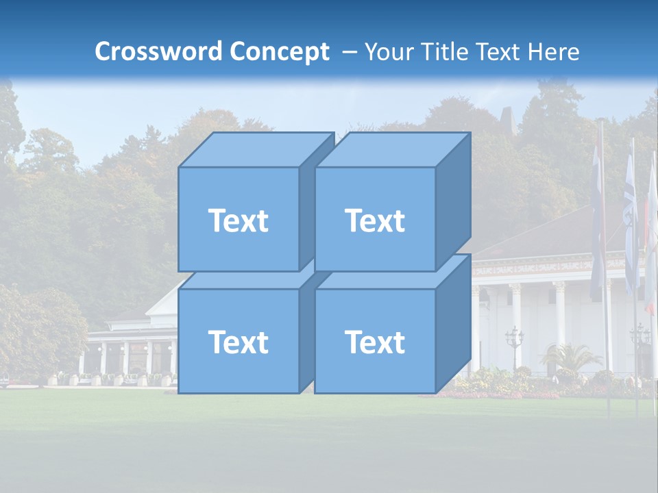 Illuminated Grass Night PowerPoint Template