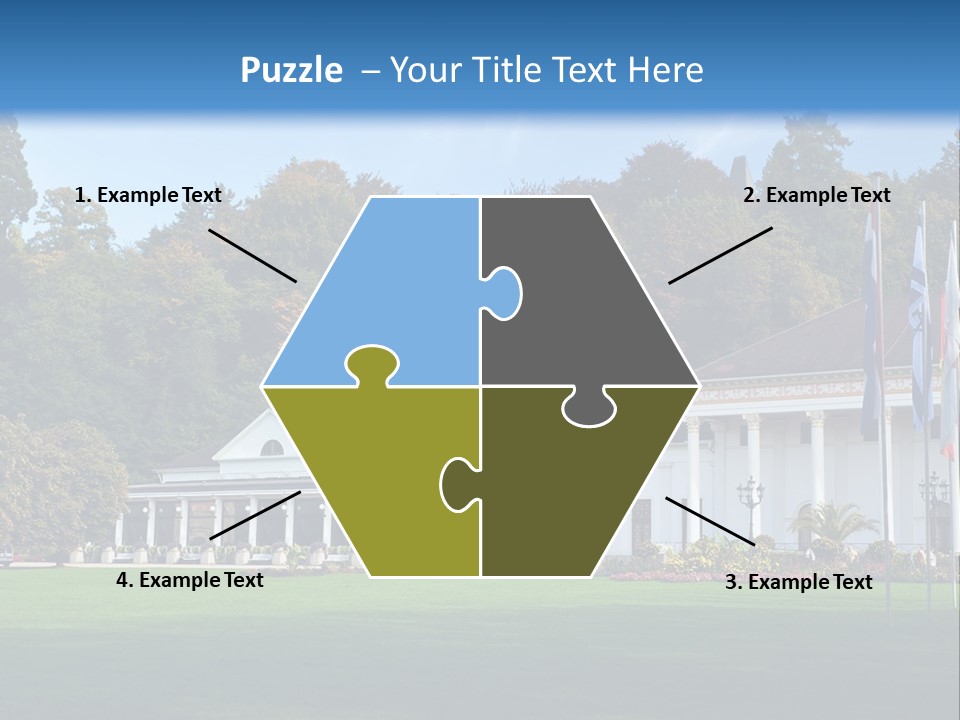 Illuminated Grass Night PowerPoint Template