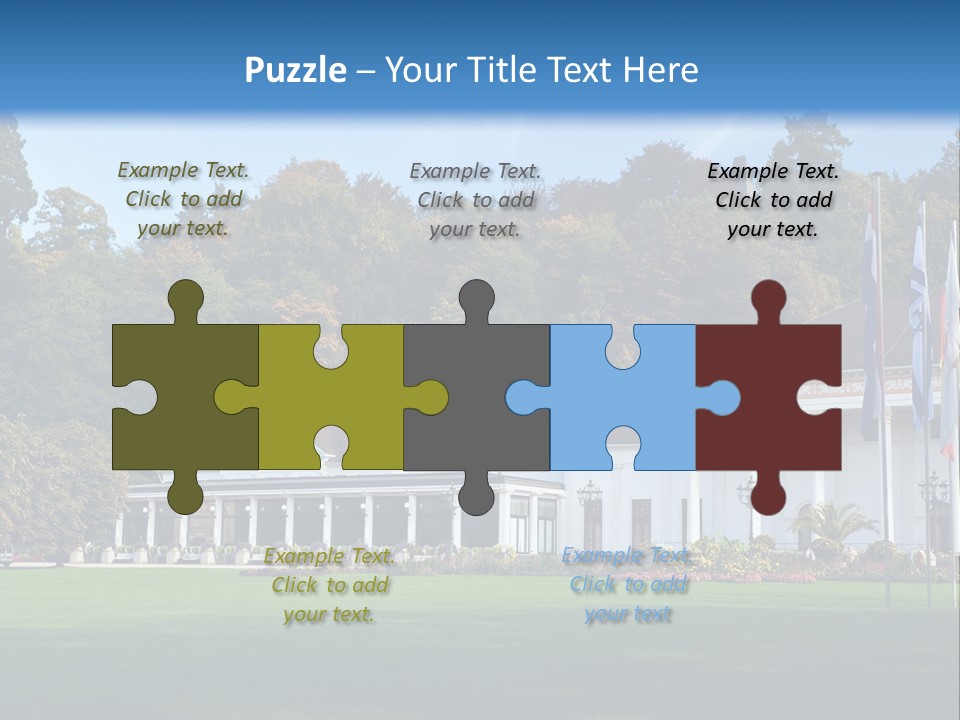 Illuminated Grass Night PowerPoint Template