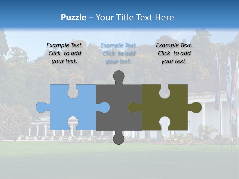 Illuminated Grass Night PowerPoint Template